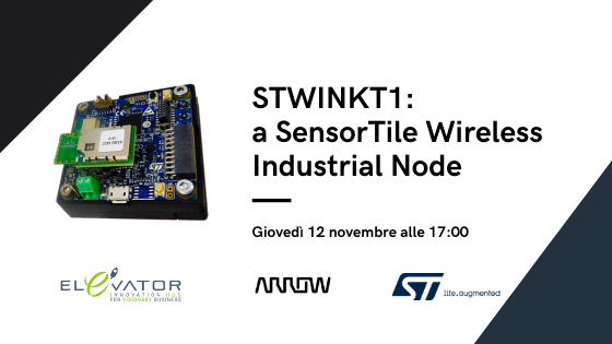 STWINKT1: a SensorTile Wireless Industrial Node 
