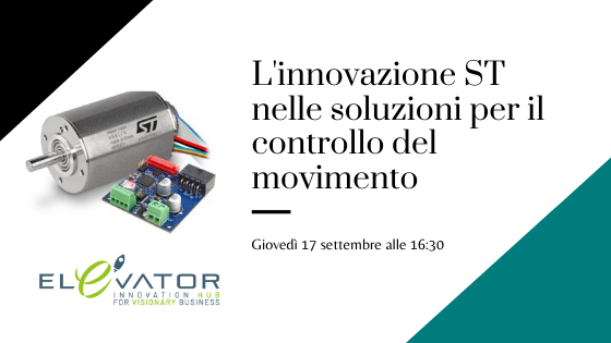 L'innovazione ST nelle soluzioni per il controllo del movimento